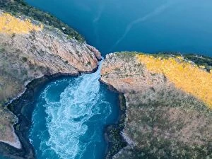 Australia Collection: Horizontal Falls Aerial