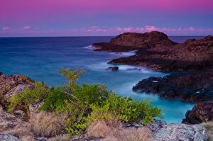 Amazing Landscapes by Andre Distel Jigsaw Puzzle Collection: Kiama Shoreline after a winter sunset
