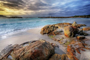 Landscape paintings Fine Art Print Collection: Madfish Bay, William Bay National Park, Denmark, Western Australia