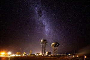 Greg Sullavan Fine Art Print Collection: The night sky over Birdsville, central Queensland Australia