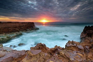 Posters Collection: North Avoca Beach Sunrise Panorama