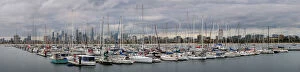 People Collection: Panoramic view of St Kilda Pier Melbourne