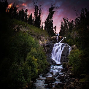 Nature-inspired artwork Jigsaw Puzzle Collection: Steavenson falls Marysville