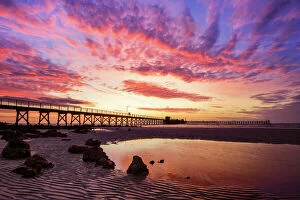 Artie Ng Fine Art Print Collection: Sunset at Moonta Bay, Copper Coast Region, Northern Yorke Peninsula, South Australia