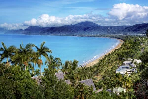Tropical Climate Collection: View of Four Mile Beach, Port Douglas, Cairns, Far North Queensland, Australia