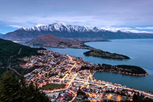 Sammy Vision Photography Framed Print Collection: View of Queenstown