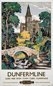 Related Images Canvas Print Collection: Dunfermline, BR (ScR) poster, 1959