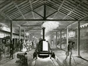 Railway Collection: London Paddington station, Great Western Railway, 1840
