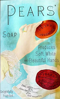 Poster Art Collection: Advertisement for Pears Soap in an American magazine of 1885