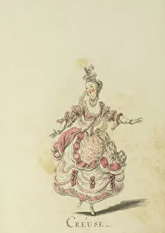 Noverre Collection: Creuse (Creusa of Corinth) - example illustration of a ballet character