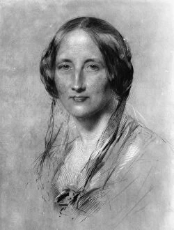 Black and white portraits Collection: Elizabeth Gaskell