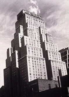America Metal Print Collection: 'Grand Old Lady', the Iconic Art Deco New Yorker Hotel