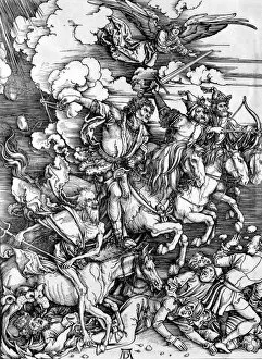 Albrecht Durer Collection: Four Horsemen Of The Apocalypse