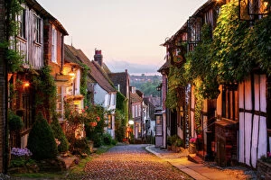 Colorful Collection: Mermaid Street, Rye, Sussex, England