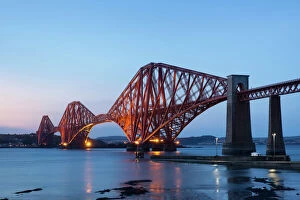 Capital Cities Collection: The Mighty Forth Rail Bridge at dusk