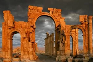 Rubble Collection: Monumental Arch, Palmyra, Syria