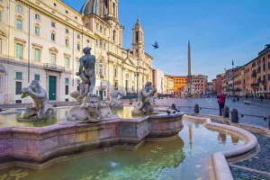 Palace Collection: Piazza Navona, Rome, Lazio, Italy