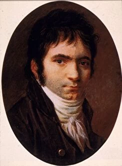 Ludwig van Beethoven Collection: Portrait Of Beethoven