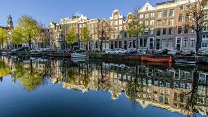 Pop art Metal Print Collection: Reflections of Amsterdam