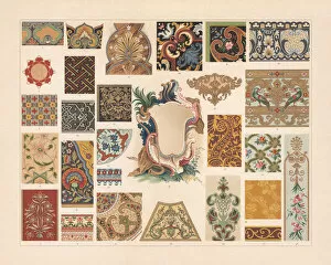8 Nov 2018 Glass Frame Collection: Various patterns of the Baroque and Asia, chromolithograph, published 1897