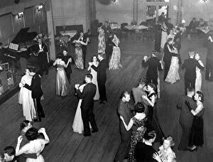 The Party Season Greetings Card Collection: Ballroom dancing 1940s dance / dancing / party season / celebration / happy vintage