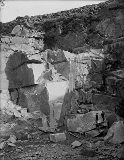 Craftsmen Collection: Quarry in Mabe or Constantine, Cornwall. 1903-1904
