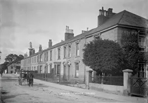 Children Collection: Vivian Terrace, Falmouth Road, Truro, Cornwall. Probably early 20th century