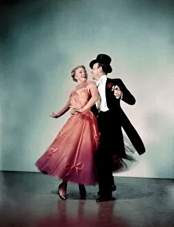 Fred Astaire Canvas Print Collection: Dancing Partners Ginger Rogers and Fred Astaire