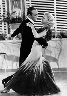 Film Collection: Ginger Rogers Dancing with her partner Fred Astaire
