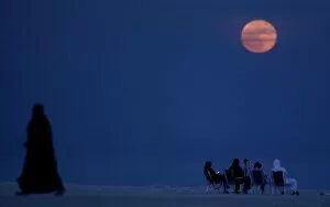 Nature Collection: Kuwait-Science-Astronomy-Supermoon