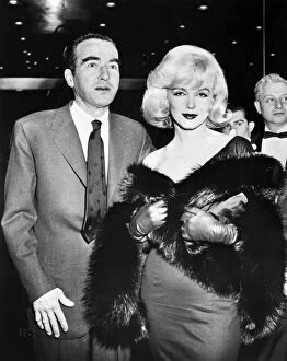 Black And White Picture Collection: Marilyn Monroe and actor Montgomery Clift 1961