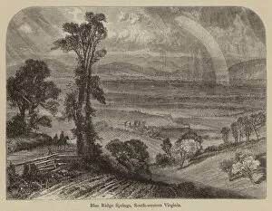 Government Collection: Blue Ridge Springs, South-western Virginia (engraving)