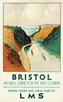 Rivers Framed Print Collection: Bristol, 1931 (colour litho)
