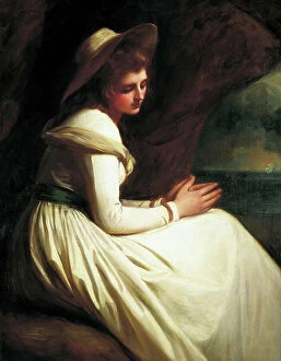 John George Wood Collection: Emma Hart, later Lady Hamilton (circa 1761-1815), 1785-86 (oil on canvas)
