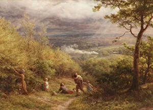 Picnic Collection: The Last Gleam, 1872 (oil on canvas)