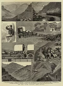 South Africa Collection: The Hex River Railway, Cape Colony (engraving)