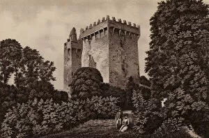 Cork Collection: Ireland: Co Cork, Blarney Castle, built by Cormack Mc Carthy 1449 (litho)