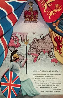 Union Jack Collection: Land of Hope and Glory (colour litho)
