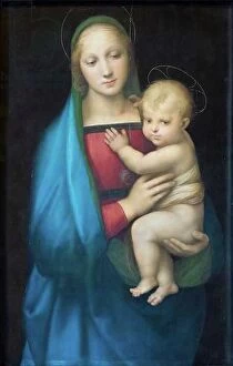 Sacred Picture Collection: Madonna del granduca, 1506-07, (painting)