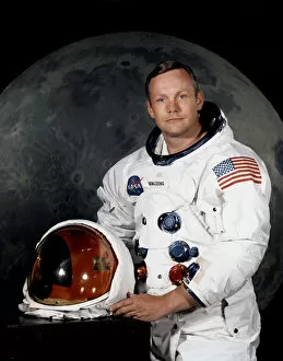 Armstrong Collection: Official Portrait of Neil Armstrong, 1969 (photo)