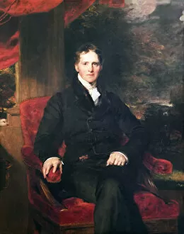 Thomas Lawrence Collection: Portrait of Benjamin Gott, 1827-28 (oil on canvas)