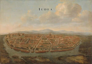 Johannes Vinckboons Collection: View of Judea, the capital of Siam, c. 1662-3 (oil on canvas)