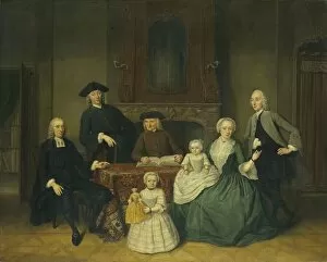 Doll Collection: Portrait Brak Family Amsterdam Mennonites Family portrait