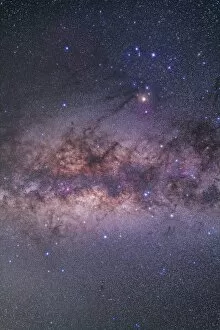 Universe Collection: Center of the Milky Way through Sagittarius and Scorpius