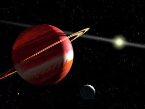 Ring Systems Collection: A Jupiter-mass planet orbiting the nearby star Epsilon Eridani