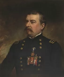 Uniform Collection: Painting of Union Army General Philip Sheridan