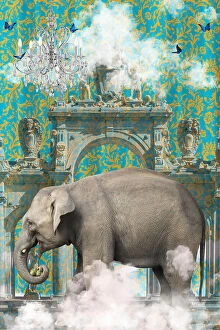 Surrealism artwork Collection: Elephant Adventures