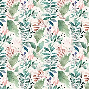 Floral watercolor paintings Collection: Pattern 12 watercolor nature