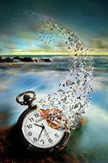 Surrealism artwork Collection: The Vanishing Time