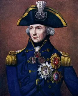 Henry Collection: Admiral Sir Horatio Nelson, 1798-1799, (c1920). Artist: Henry Bone